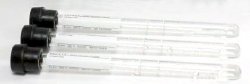 Excyte Non-Vacuum Sedimentation Tube, 1 mL, 8 x 120 mm-Excyte Non-Vacuum Tube Sedimentation Tube Sodium Citrate Additive 1 mL Conventional Closure Glass Tube