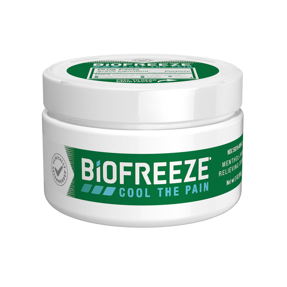 Biofreeze Menthol Pain-Relieving Cream-Topical Pain Relief Biofreeze� 10% Strength Menthol Cream 3 oz.