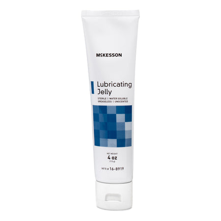 McKesson Lubricating Jelly, 4-ounce Tube-Lubricating Jelly McKesson 4 oz. Tube Sterile