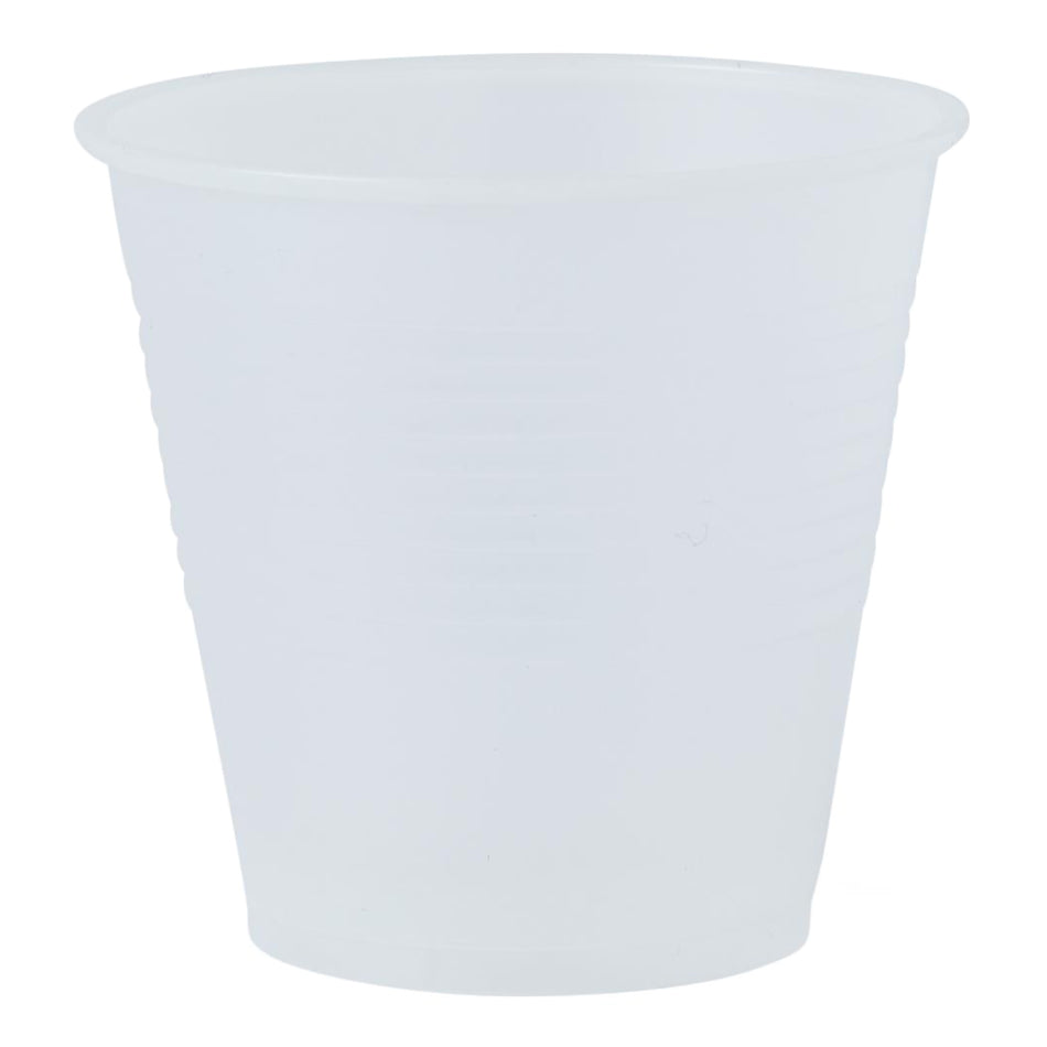 Medline Drinking Cup, 5-ounce-Drinking Cup 5 oz. Translucent Plastic Disposable
