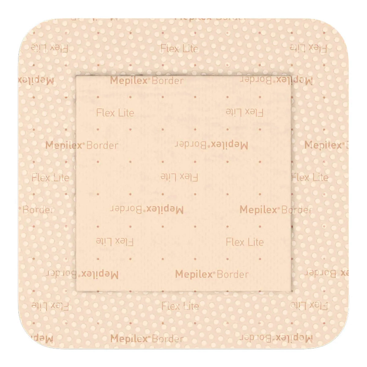 Mepilex® Border Flex Lite Silicone Foam Dressing, 3 x 3 Inch - Wound Care>Advanced Wound Care>Foam Dressings - Molnlycke