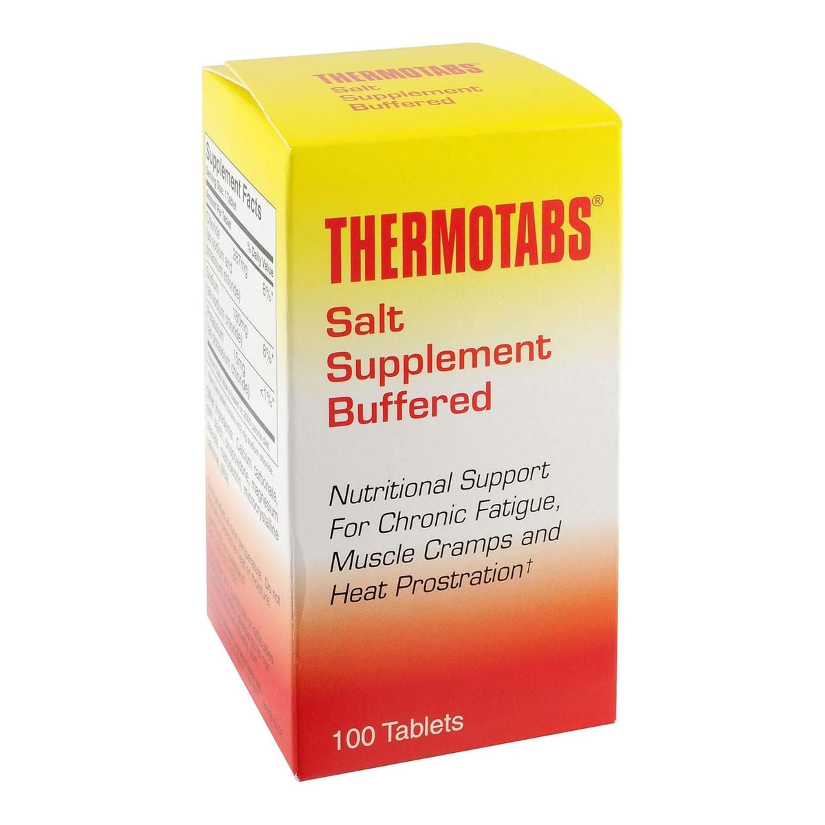 Thermotabs Buffered Salt Supplement Tablets-Sodium Chloride Supplement Thermotabs Tablet 100 per Bottle