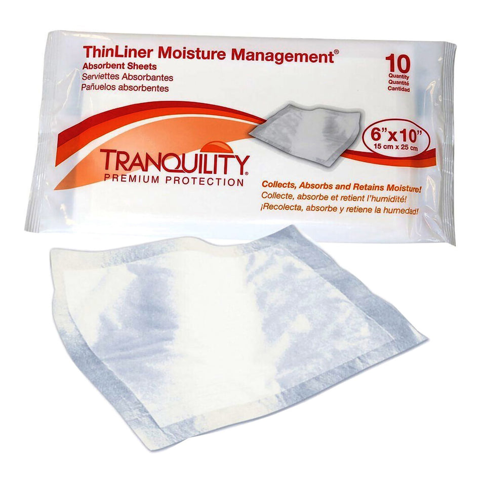 Tranquility ThinLiner Skin Fold Pad, 6 x 10 Inch-Skin Fold Management Pad Tranquility ThinLiner