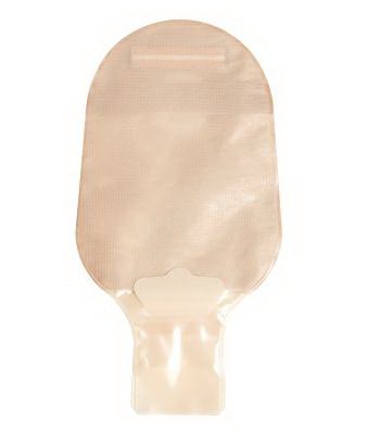 Esteem + Flex Drainable Opaque Ostomy Pouch, 1-3/8 Inch Stoma-"Ostomy Pouch Esteem + Flex One-Piece System Convex V1, Pre-Cut 1-3/8 Inch Stoma Drainable"