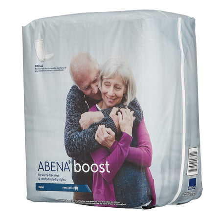 Abena Boost Maxi Incontinence Booster Pad, 6 x 24 Inch-Booster Pad Abena Boost 6-1/4 X 24 Inch Moderate Absorbency Fluff / Polymer Core One Size Fits Most