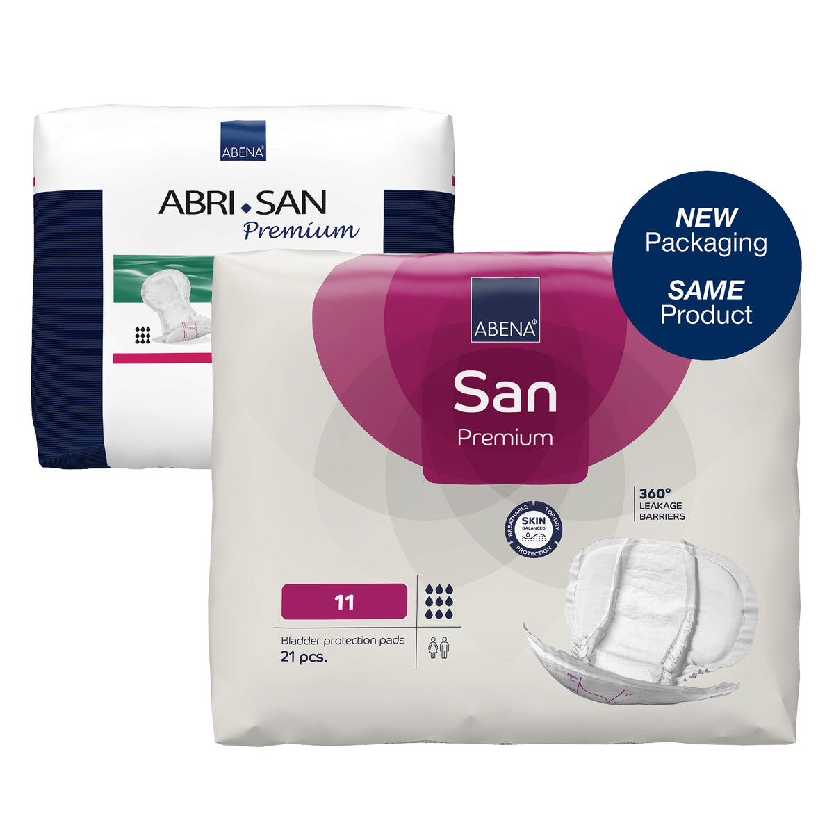 Abena® San 11 Premium Bladder Protection Pads - Incontinence>Incontinence Liners and Pads - Abena North America