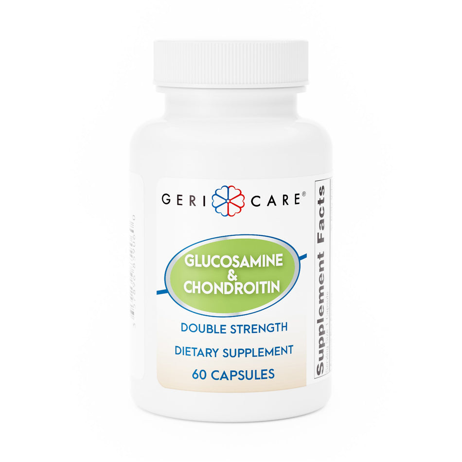 Geri-Care Glucosamine-Chondroitin Joint Health Supplement-Joint Health Supplement Geri-Care Glucosamine / Chondroitin 500 mg - 400 mg Strength Capsule 60 per Box