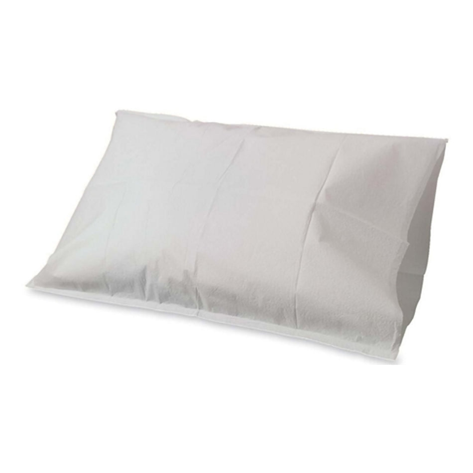 Fabri-Cel� White Tissue / Polyethylene Pillowcase, 21 x 30 Inch-Pillowcase Fabri-Cel� Standard White Disposable