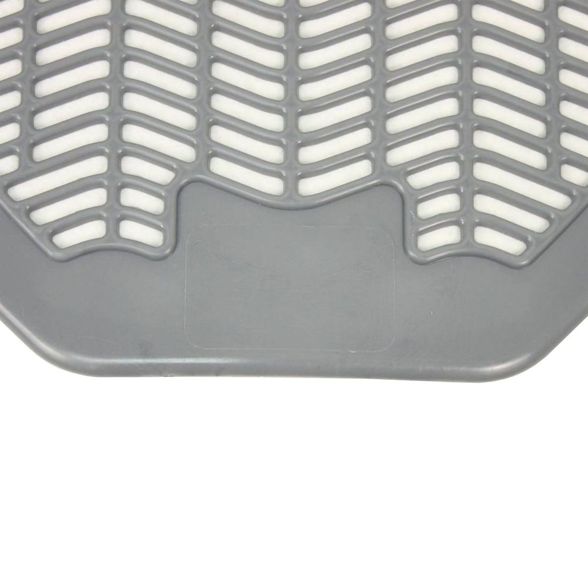 Impact Z-Mat Urinal Floor Mat-Urinal Floor Mat Impact Z-Mat 17-1/2 X 20-3/8 Inch Gray