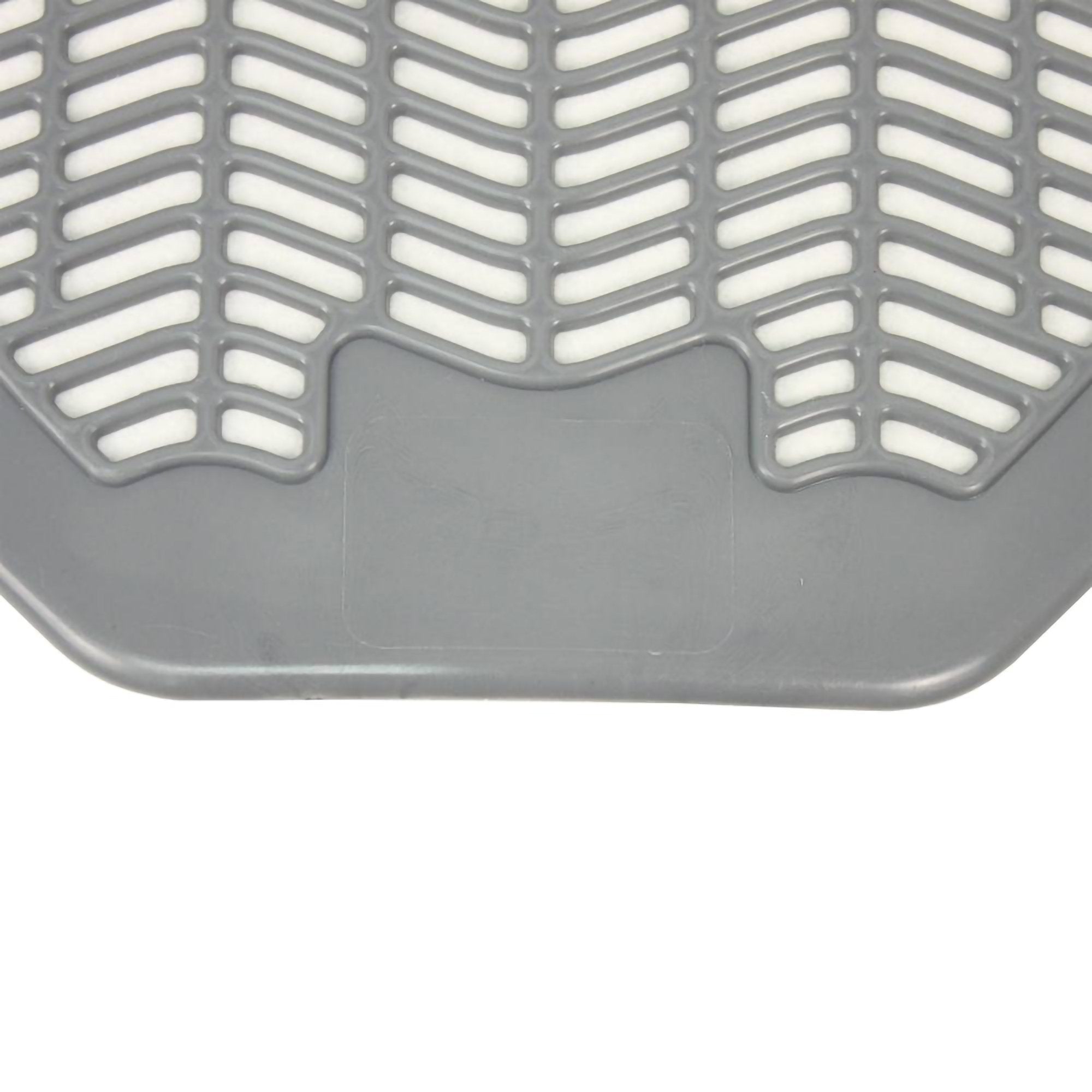 Impact Z-Mat Urinal Floor Mat-Urinal Floor Mat Impact Z-Mat 17-1/2 X 20-3/8 Inch Gray