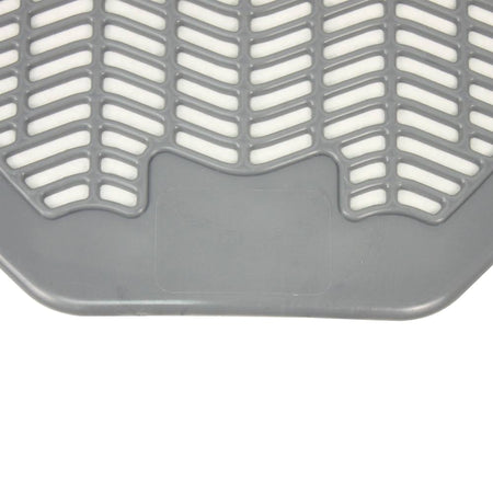Impact Z-Mat Urinal Floor Mat-Urinal Floor Mat Impact Z-Mat 17-1/2 X 20-3/8 Inch Gray