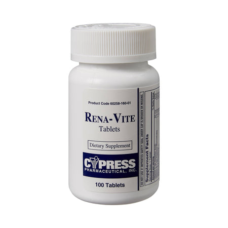 Rena-Vite Multivitamin Supplement - Pharmaceuticals>Over the Counter>Nonprescription Vitamins and Minerals - Cypress Pharm...