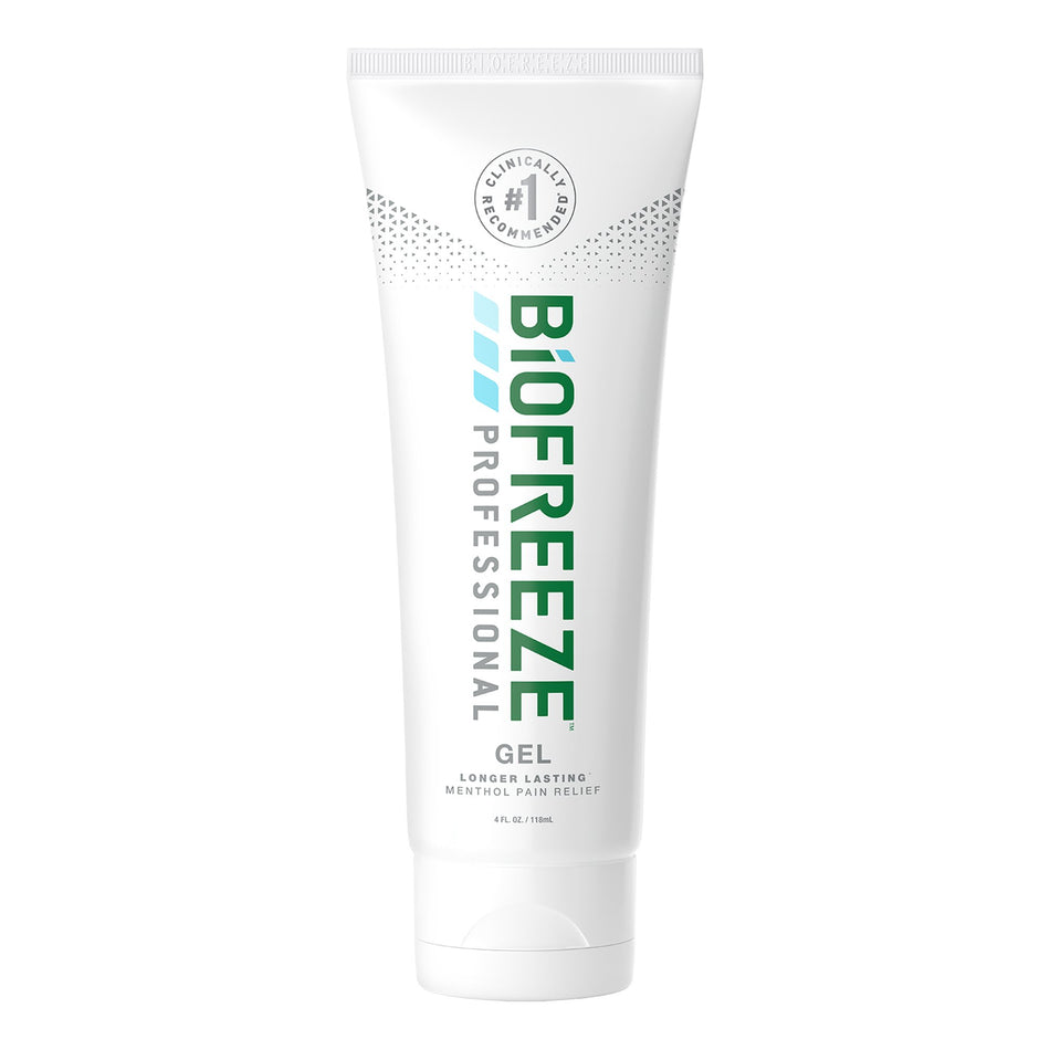Biofreeze Professional 5% Menthol Topical Pain Relief Gel, 4-ounce Tube-Topical Pain Relief Biofreeze Professional 5% Strength Menthol Topical Gel 4 oz.