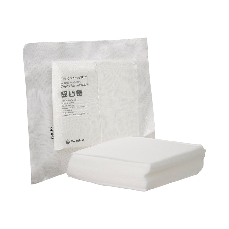 Coloplast Bedside-Care EasiCleanse Bath Wipes, Rinse-Free, Soft Pack-Rinse-Free Bath Wipe Bedside-Care EasiCleanse Soft Pack Scented 30 Count
