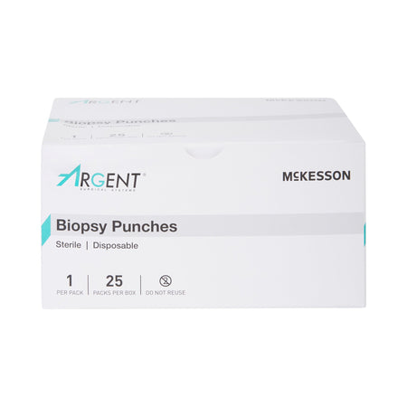 McKesson Argent Disposable Biopsy Punches, 8.0 mm-Biopsy Punch McKesson Argent Dermal 8 mm