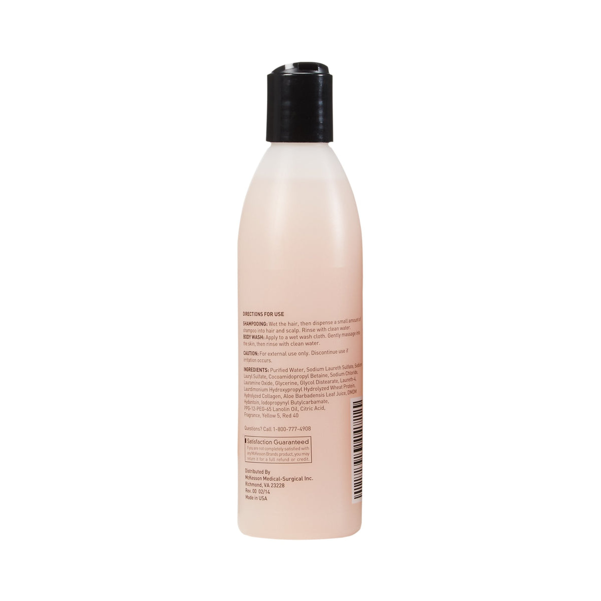 McKesson Shampoo and Body Wash, Apricot Scent, 8 oz. Squeeze Bottle-Shampoo and Body Wash McKesson 8 oz. Flip Top Bottle Apricot Scent