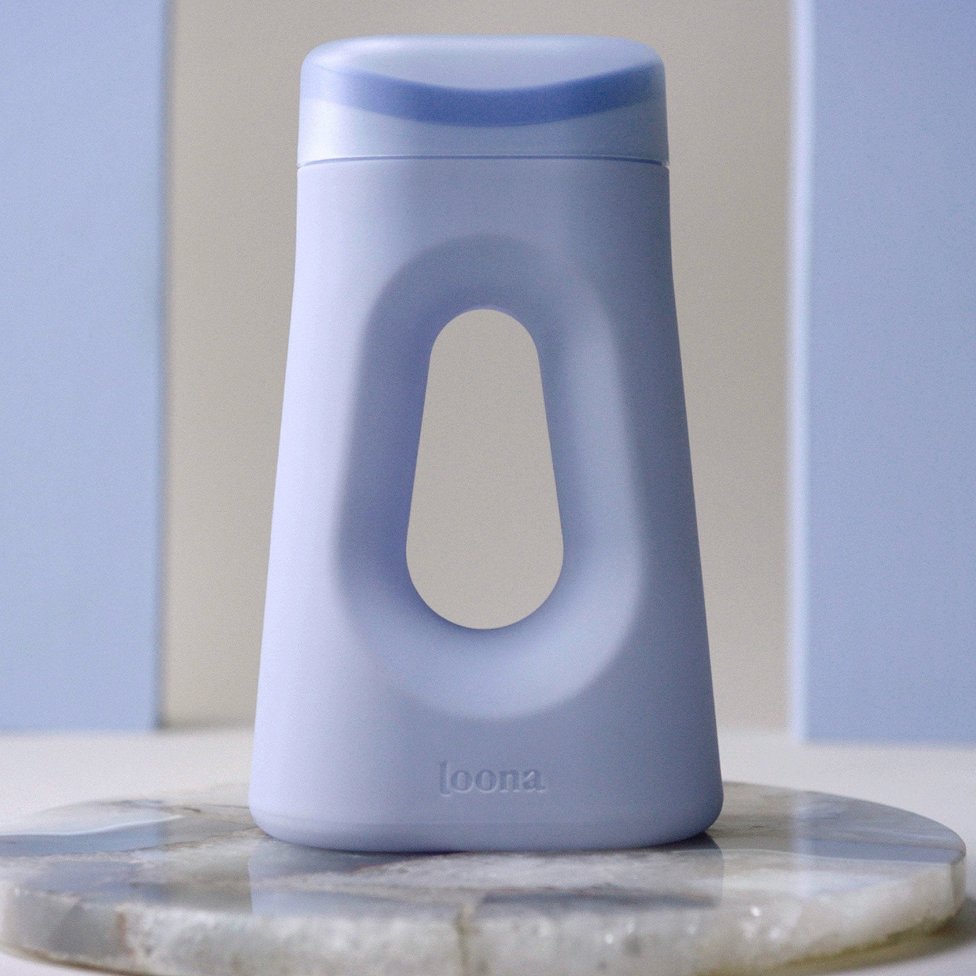 The Loona Female Urinal, Loona Blue-Female Urinal The Loona 30 oz. With Closure Single Patient Use