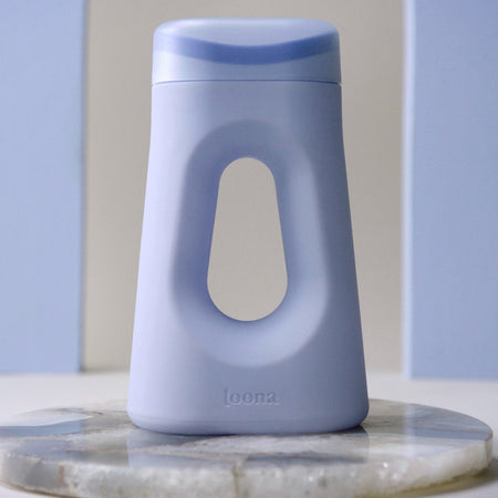 The Loona Female Urinal, Loona Blue-Female Urinal The Loona 30 oz. With Closure Single Patient Use