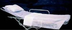 Stretcher Sheet Fitted 30 X 72 Inch Blue Disposable