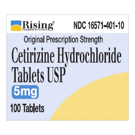 Rising Pharmaceuticals Prescription Strength Tablets, 5 mg, for Allergy Relief - Pharmaceuticals>Over the Counter>Allergy...