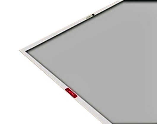 Non-Skid Mat Frame Poly Tack 1/8 X 26 X 46 Inch, White
