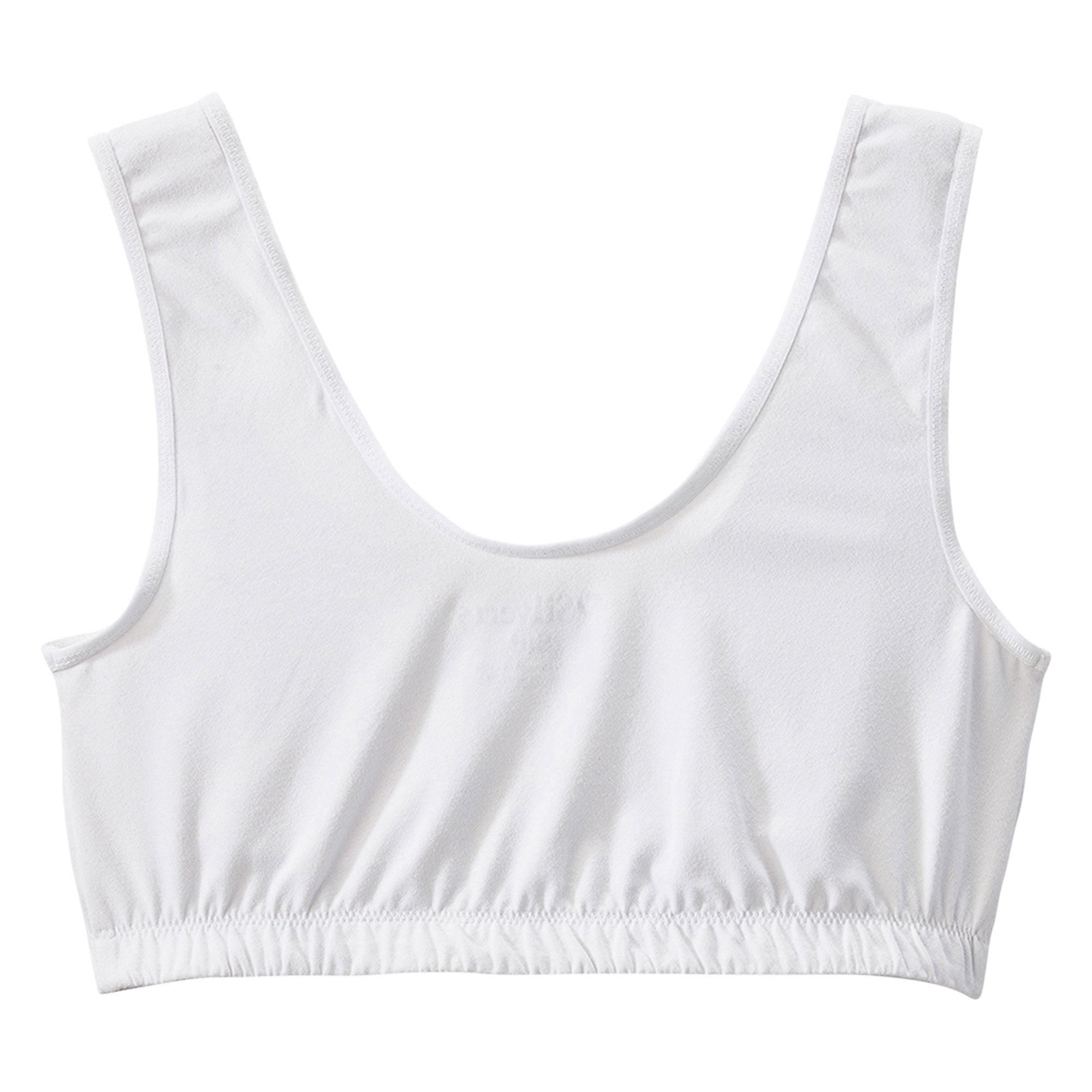 Adaptive Front Closure Bra Silverts® White Large 42 to 44 Inch