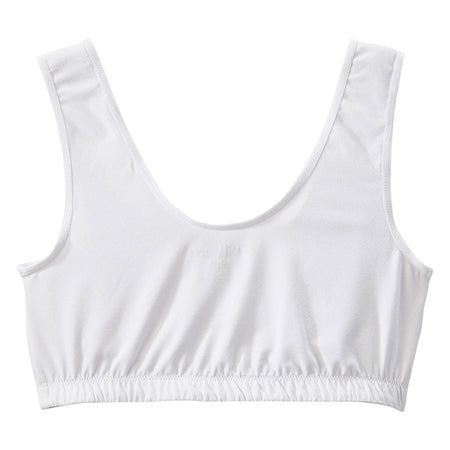 Adaptive Front Closure Bra Silverts® White Large 42 to 44 Inch