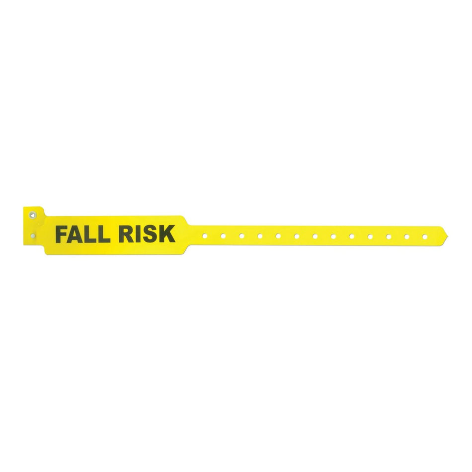 Identification Wristband Sentry® Superband® Alert Bands® Alert Band Permanent Snap Fall Risk