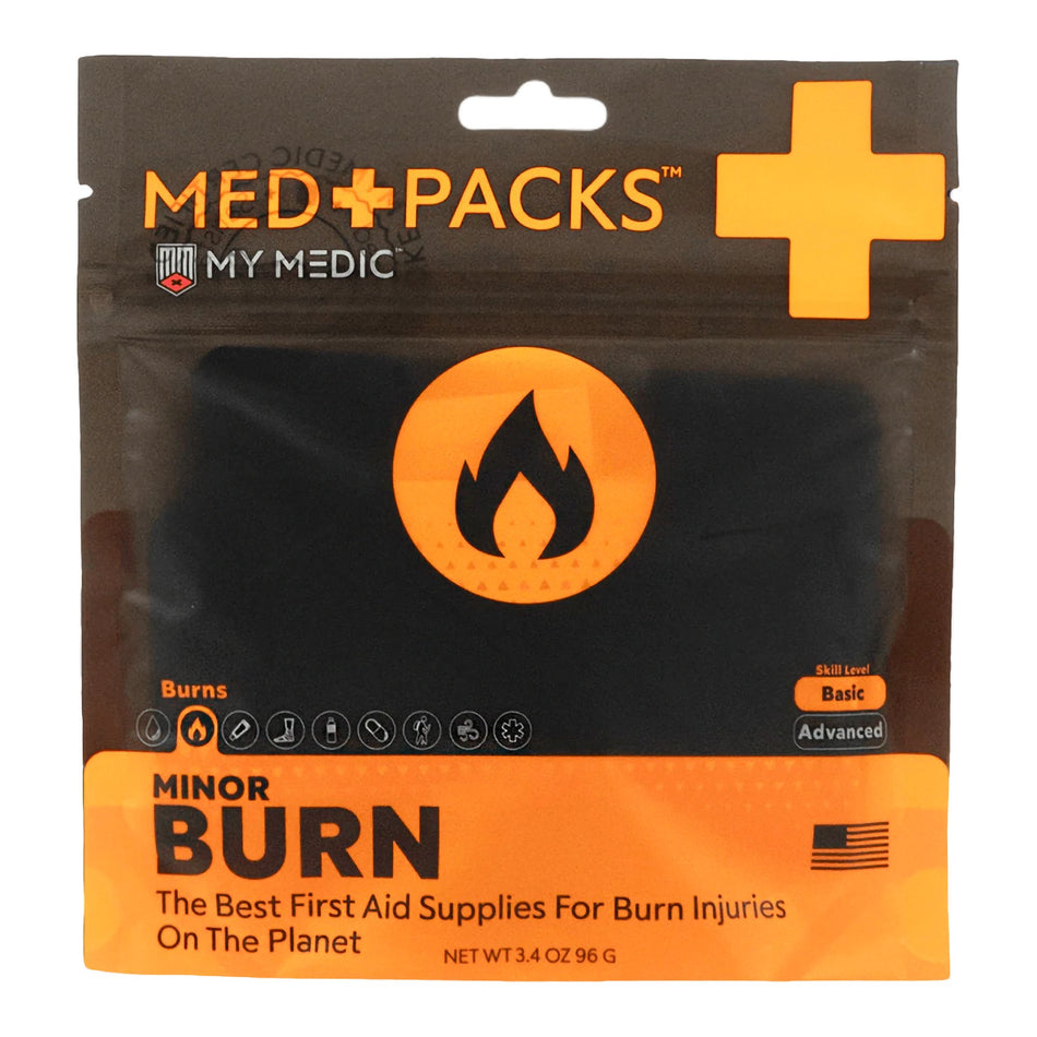 First Aid Kit My Medic™ MED PACKS Minor Burn Plastic Pouch