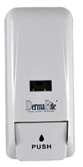 Hand Hygiene Dispenser DermaRite® White Manual Push 1000 mL Wall Mount