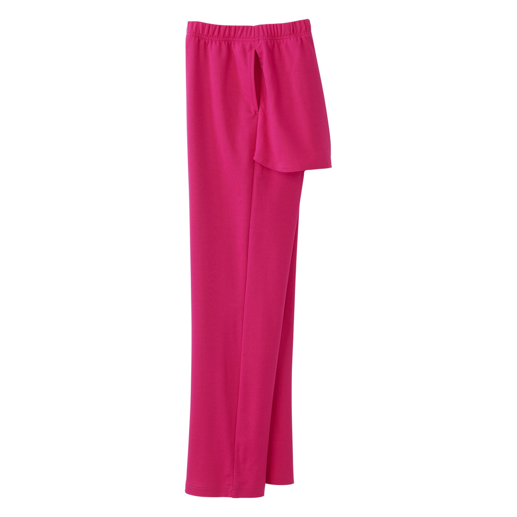 Silverts® Women's Open Back Soft Knit Pant, Extreme Pink, 3X-Large