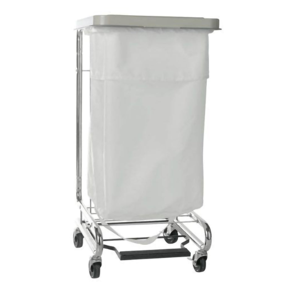 Hamper Stand McKesson Infectious Waste Rectangular Opening 30 to 33 gal. Capacity Foot Pedal Self-Closing Lid