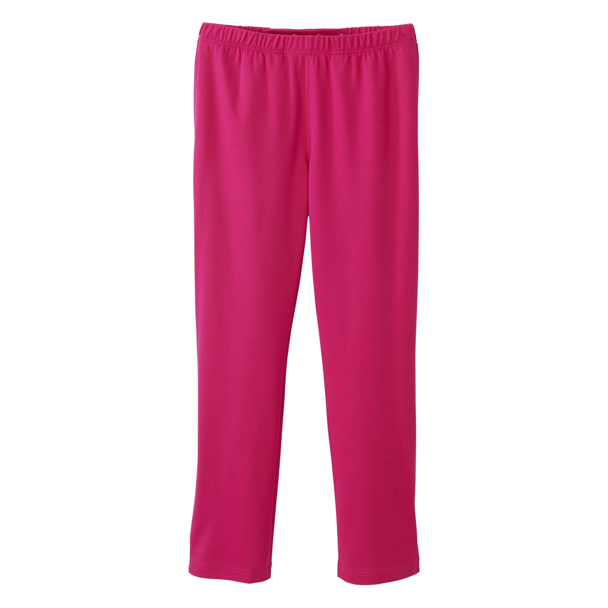 Silverts® Women's Open Back Soft Knit Pant, Extreme Pink, 3X-Large