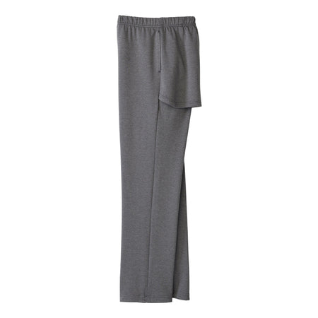 Silverts® Women's Open Back Soft Knit Pant, Heather Gray, Large