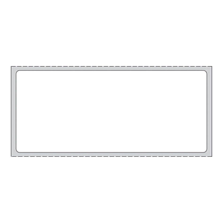 Blank Label pdc® Thermal Label White Paper 1-1/2 X 3-1/2 Inch