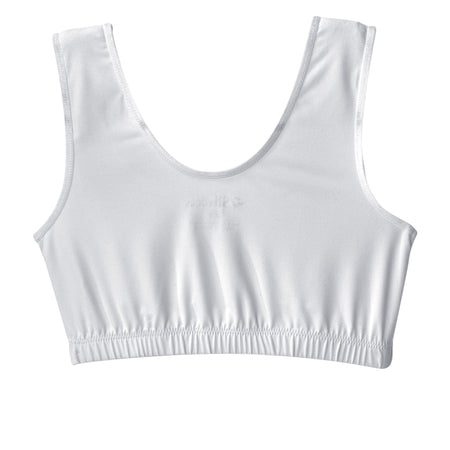 Adaptive Front Closure Bra Silverts® Eezee White Large 36 to 39 Inch