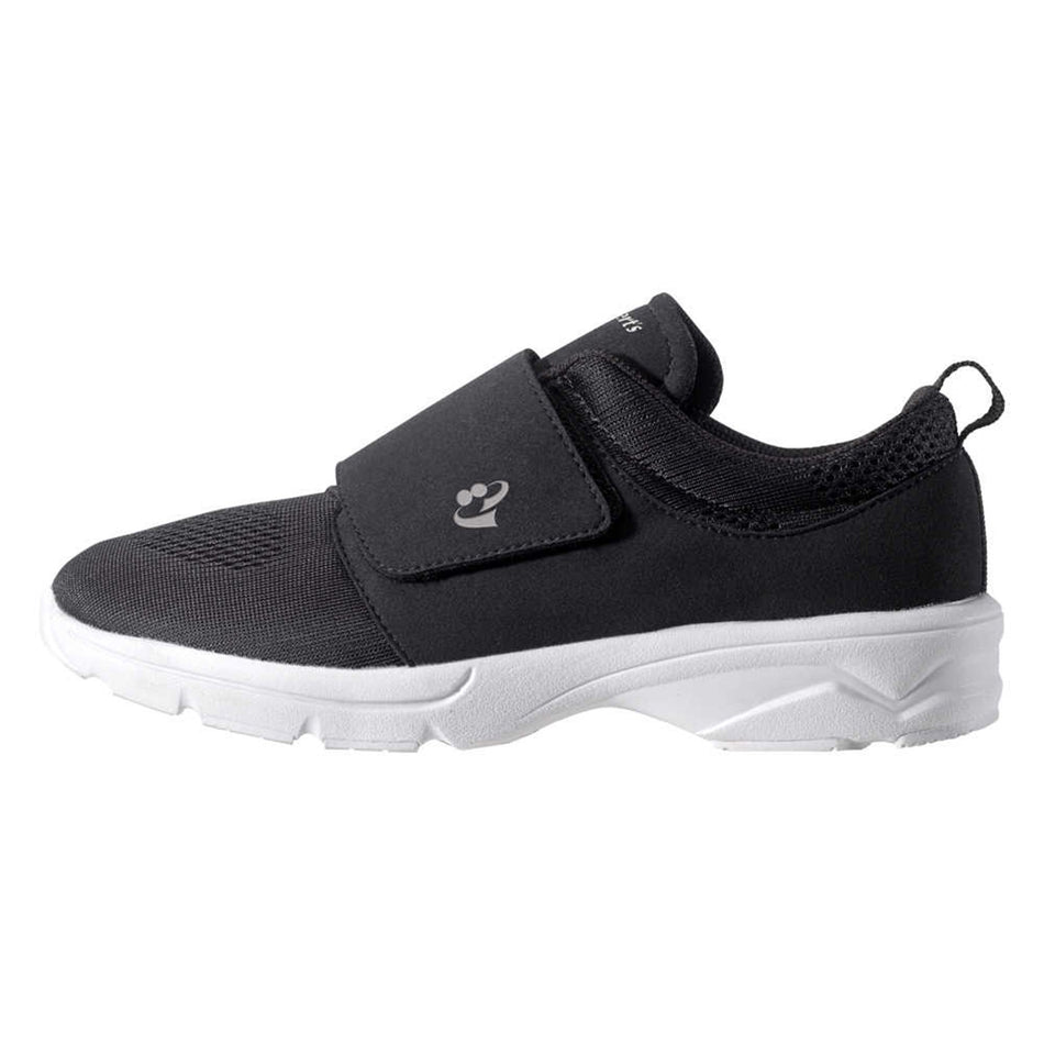Silverts® Hook and Loop Closure Walking Shoe, Size 10, Black