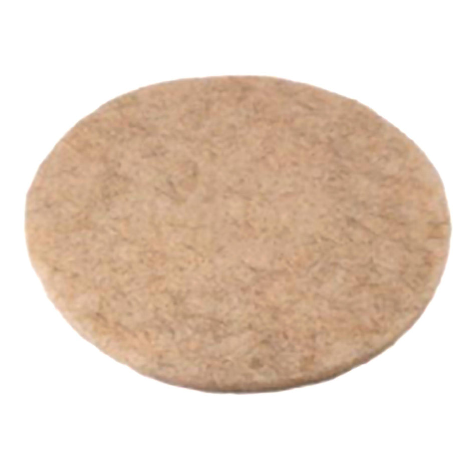 Hard Floor Burnishing Pad Performance Plus 20 Inch Diameter Natural Medium Natural Hair / Polyester