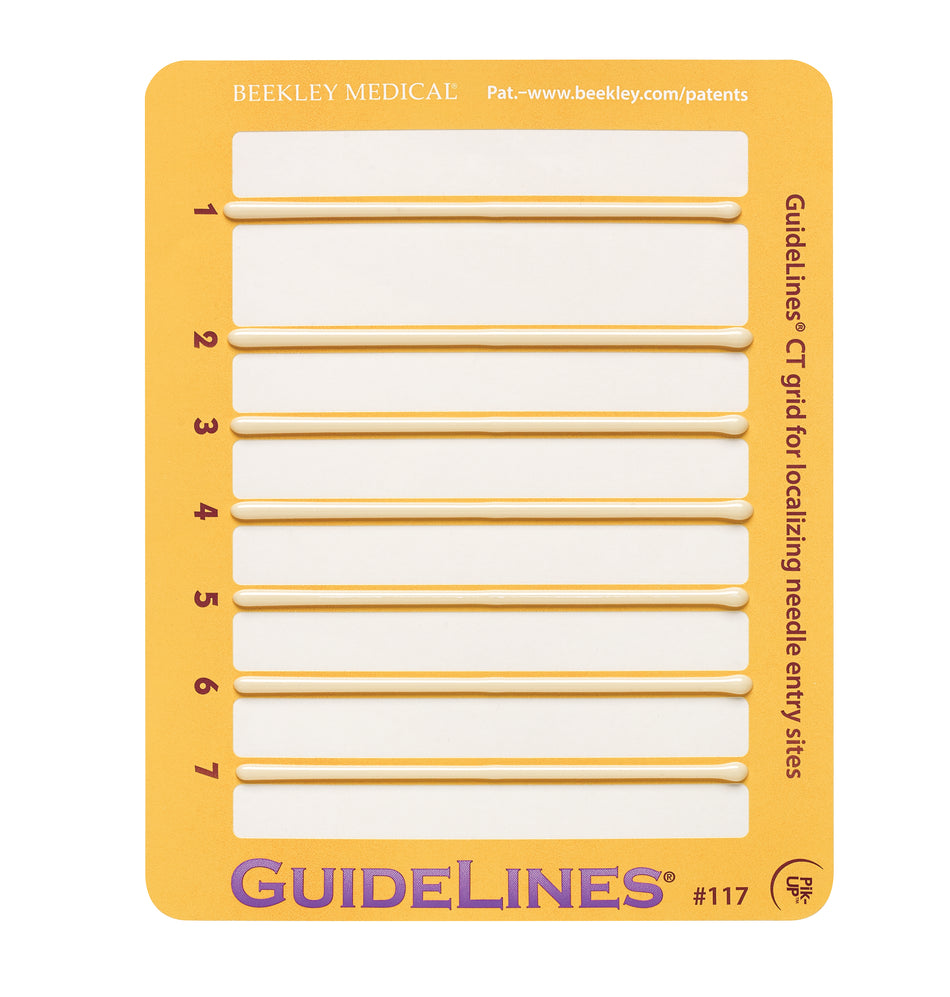 CT Biopsy Grid GuideLines® For CT-guided Biopsues of Neck and Small Areas