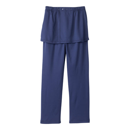Silverts® Women's Open Back Soft Knit Pant, Navy Blue, X-Large