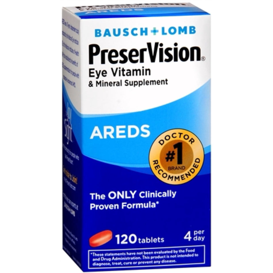 Bausch + Lomb PreserVision® PreserVision AREDS Tablets