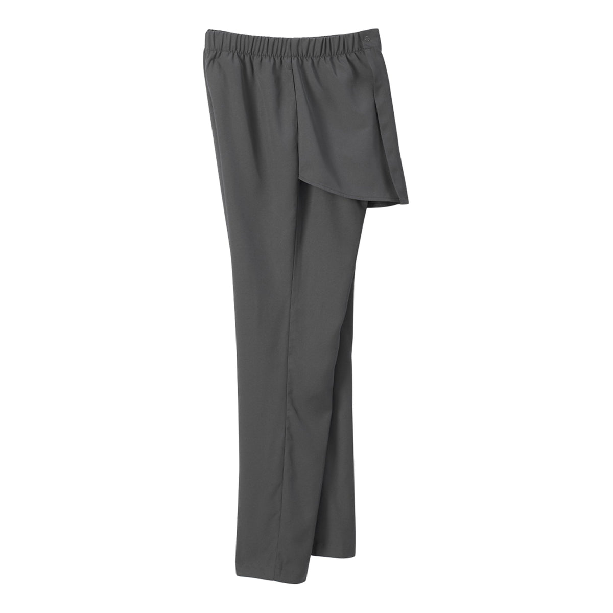 Silverts® Women's Open Back Gabardine Pant, Pewter, X-Large