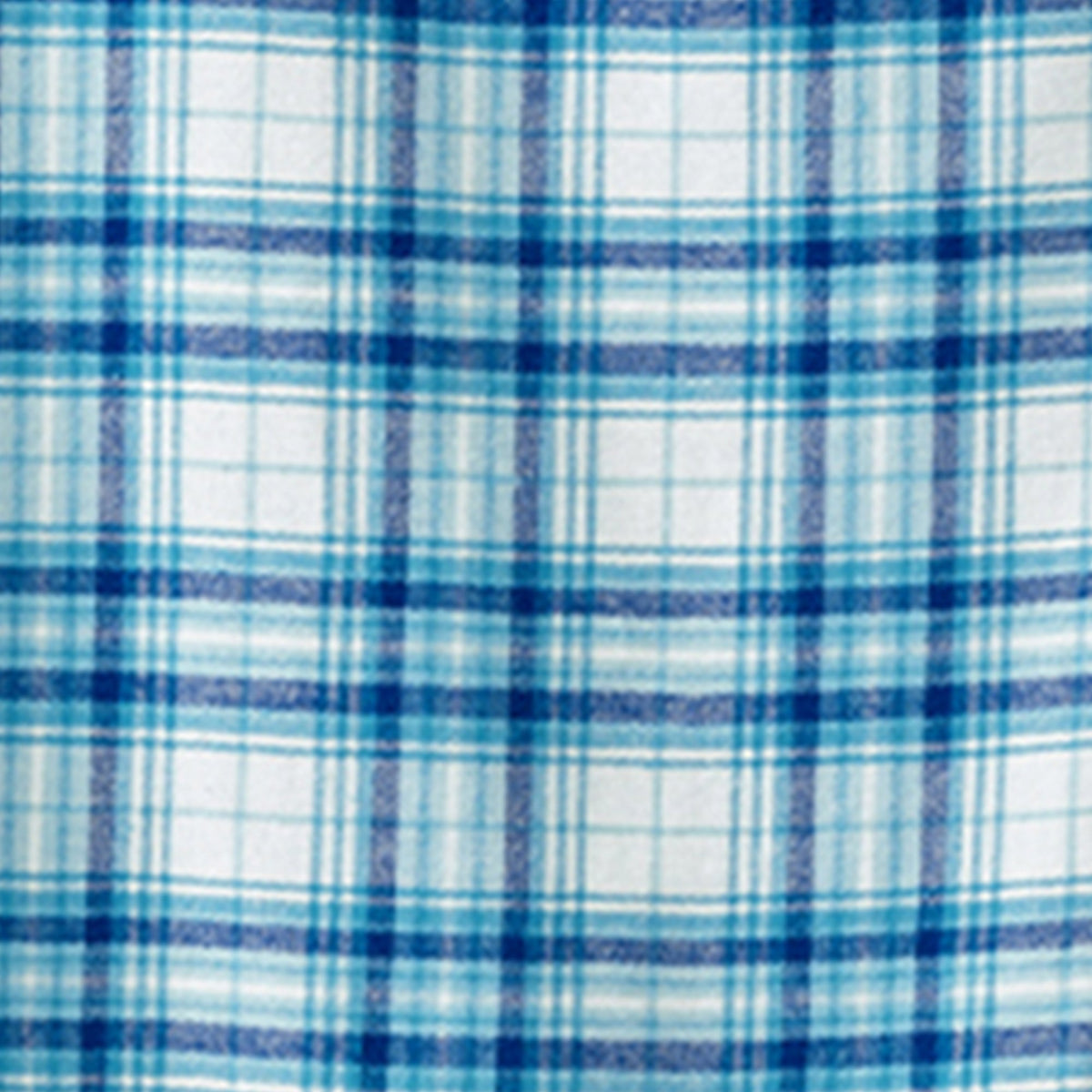 Silverts® Shoulder Snap Patient Exam Gown, 3X-Large, Turquoise Plaid