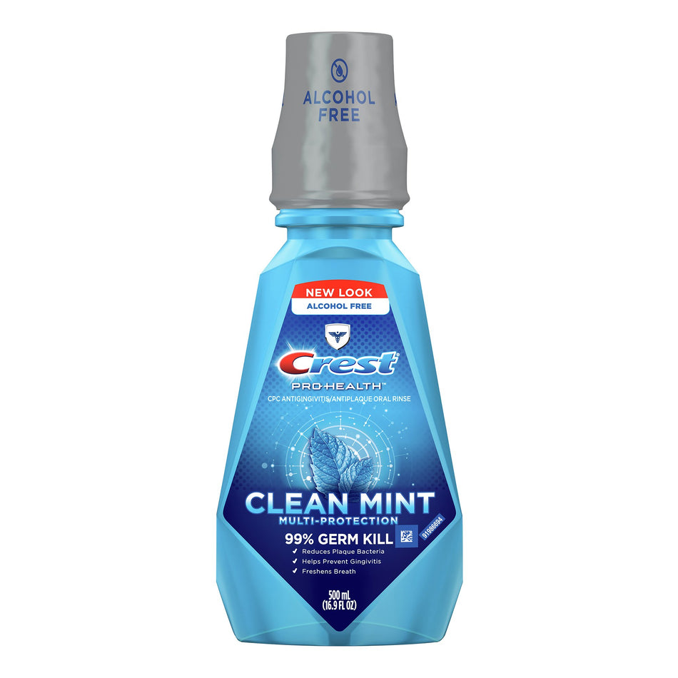 Mouthwash Crest® Pro-Health® 500 mL Clean Mint Flavor