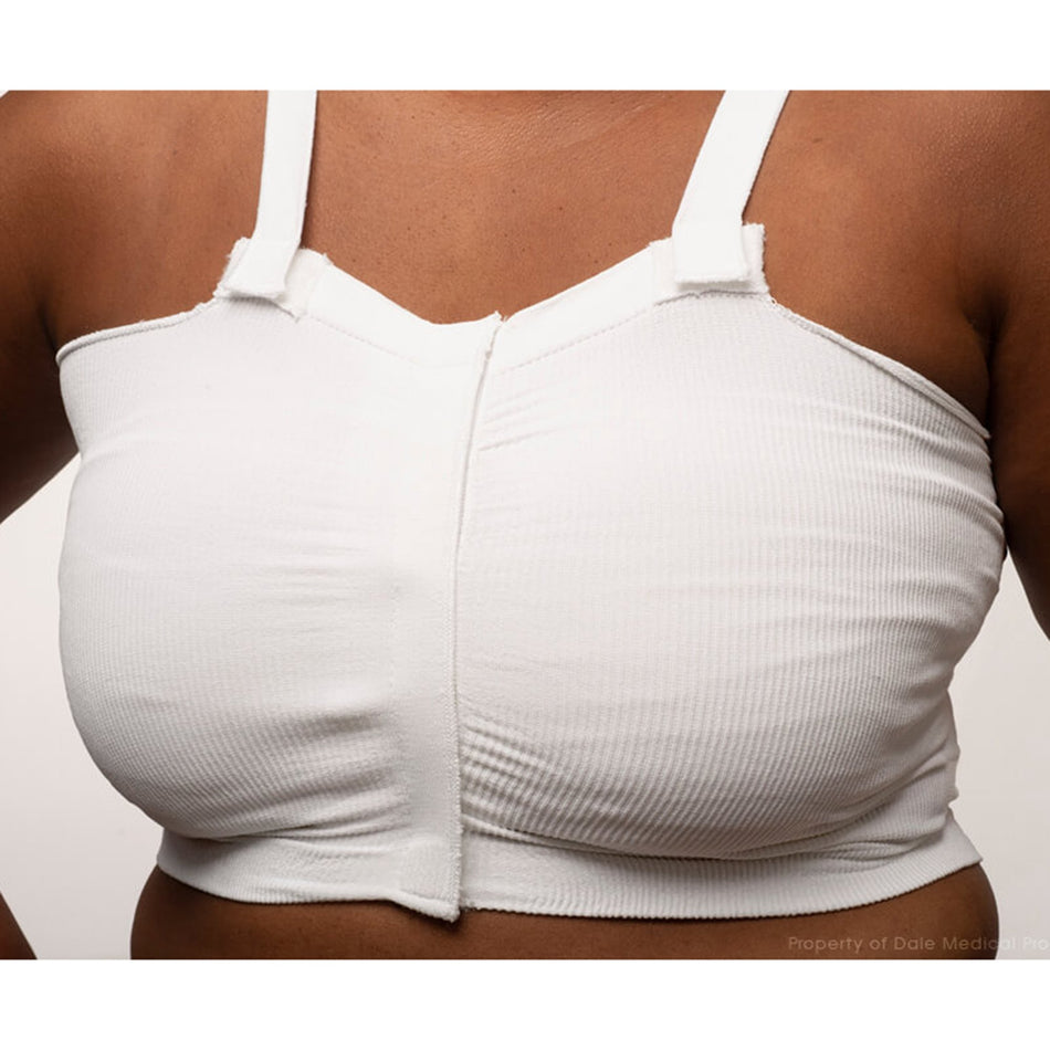 Post-Surgical Bra Dale® White 38 to 44 Inch