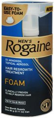 Men's Hair Regrowth Treatment Rogaine® 2.11 oz. Foam