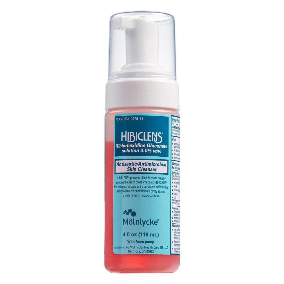 Antiseptic / Antimicrobial Skin Cleanser Hibiclens® 4 oz. Pump Bottle 4% Strength CHG (Chlorhexidine Gluconate) NonSterile