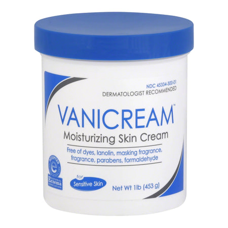 Vanicream Moisturizing Cream for Sensitive Skin, 1 lb. Jar - Personal Hygiene>Skin Care>Moisturizers - Pharmaceutical Spec...