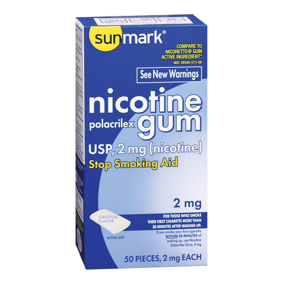 Stop Smoking Aid sunmark® 2 mg Strength Gum