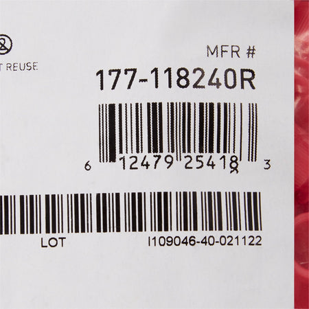 McKesson Red Tube Closure for use with 13 mm Blood Drawing Tubes, Glass Test Tubes, Plastic Culture Tubes